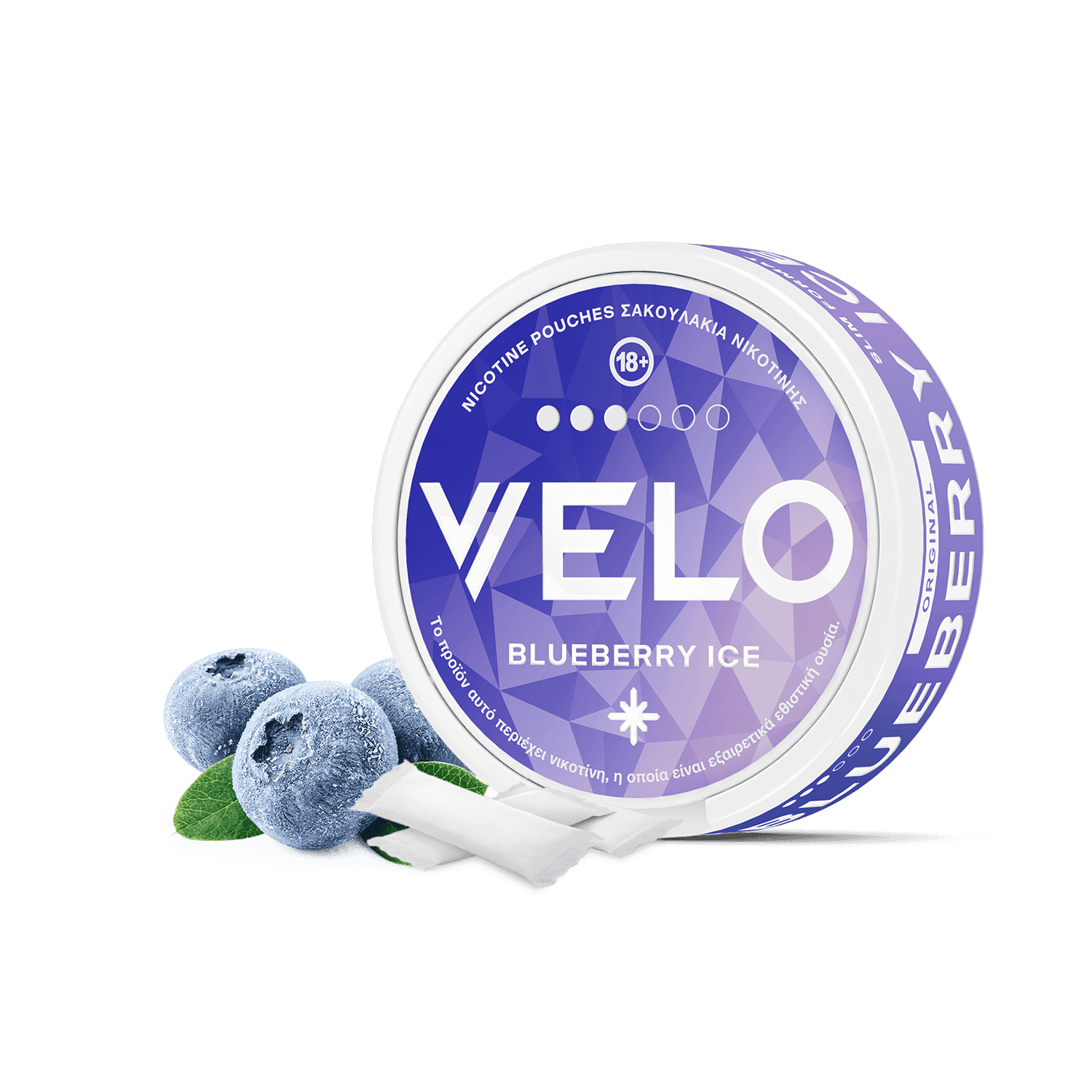Velo Blueberry Ice 10mg nicotine pouches
